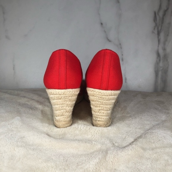 J. Crew Seville Espadrille Wedges Sz 9.5 - Picture 4 of 12